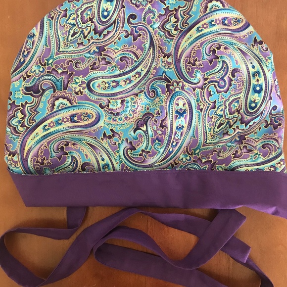 Scrub CAP/HAT *Reversible *Long Ties NWOT - Picture 11 of 14